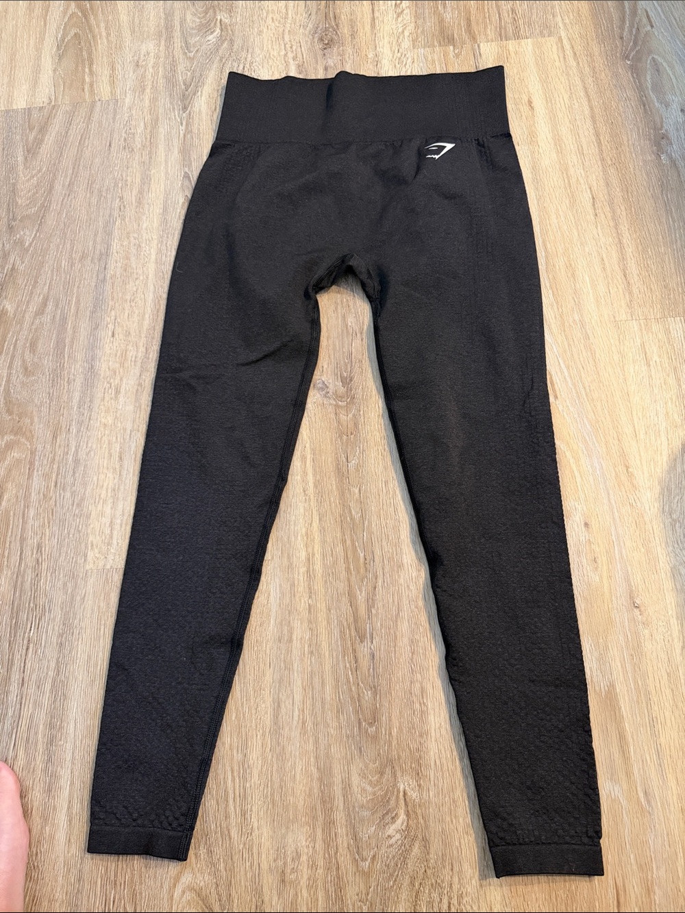Gymshark  Black/gray Seamless High-Waist Leggings